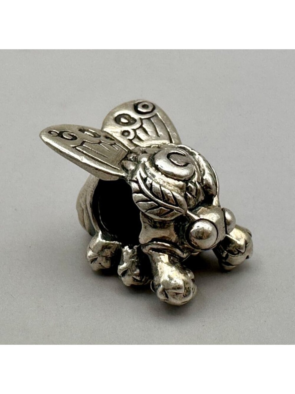 Behemoth Ohm Bead Limited Edition Sterling Silver 925 Bee Moth Fly Charm